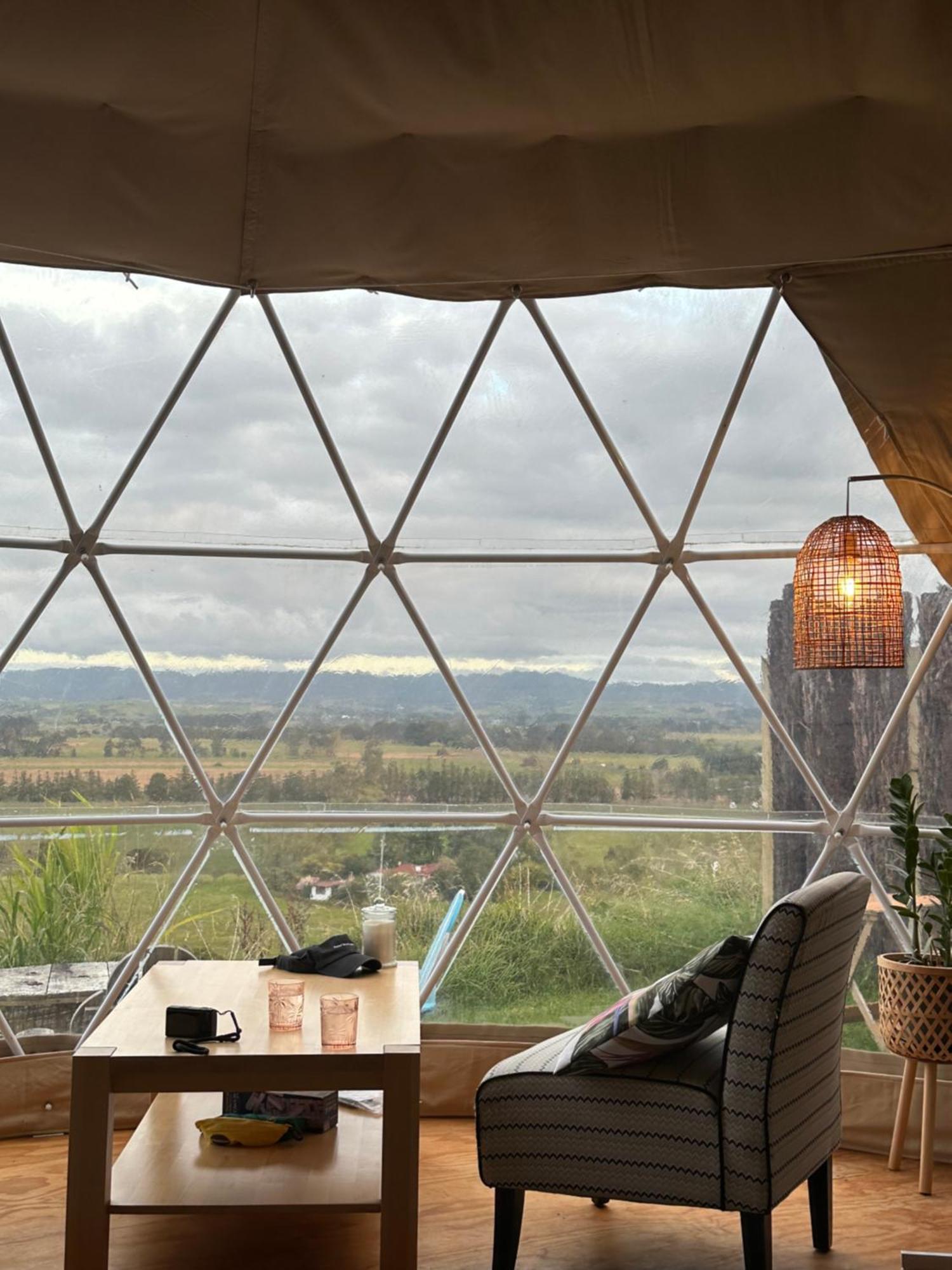 1 Waipu Off-Grid Eco Seaview Geodesic Glamping Dome Hotel Bagian luar foto