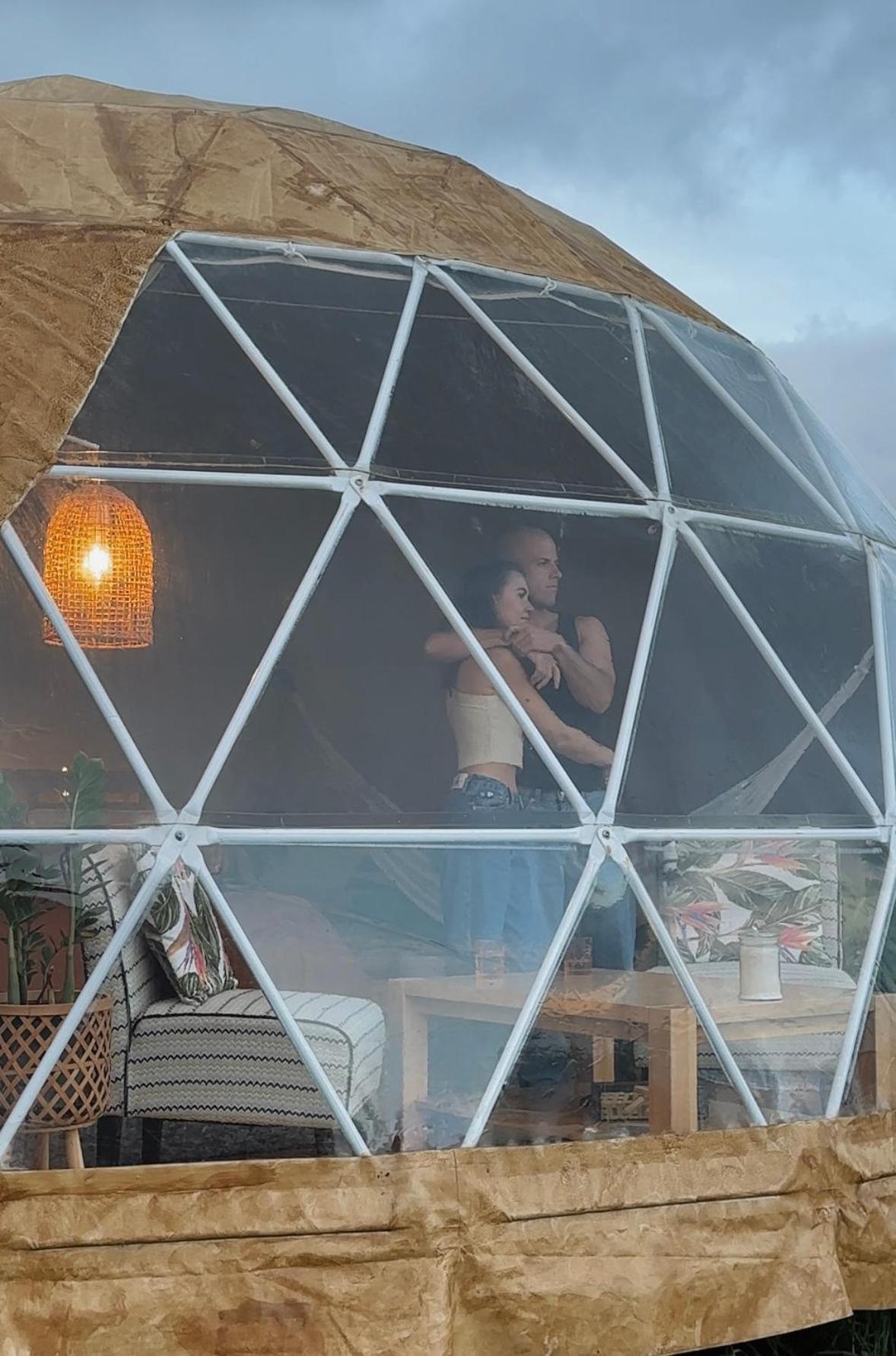 1 Waipu Off-Grid Eco Seaview Geodesic Glamping Dome Hotel Bagian luar foto