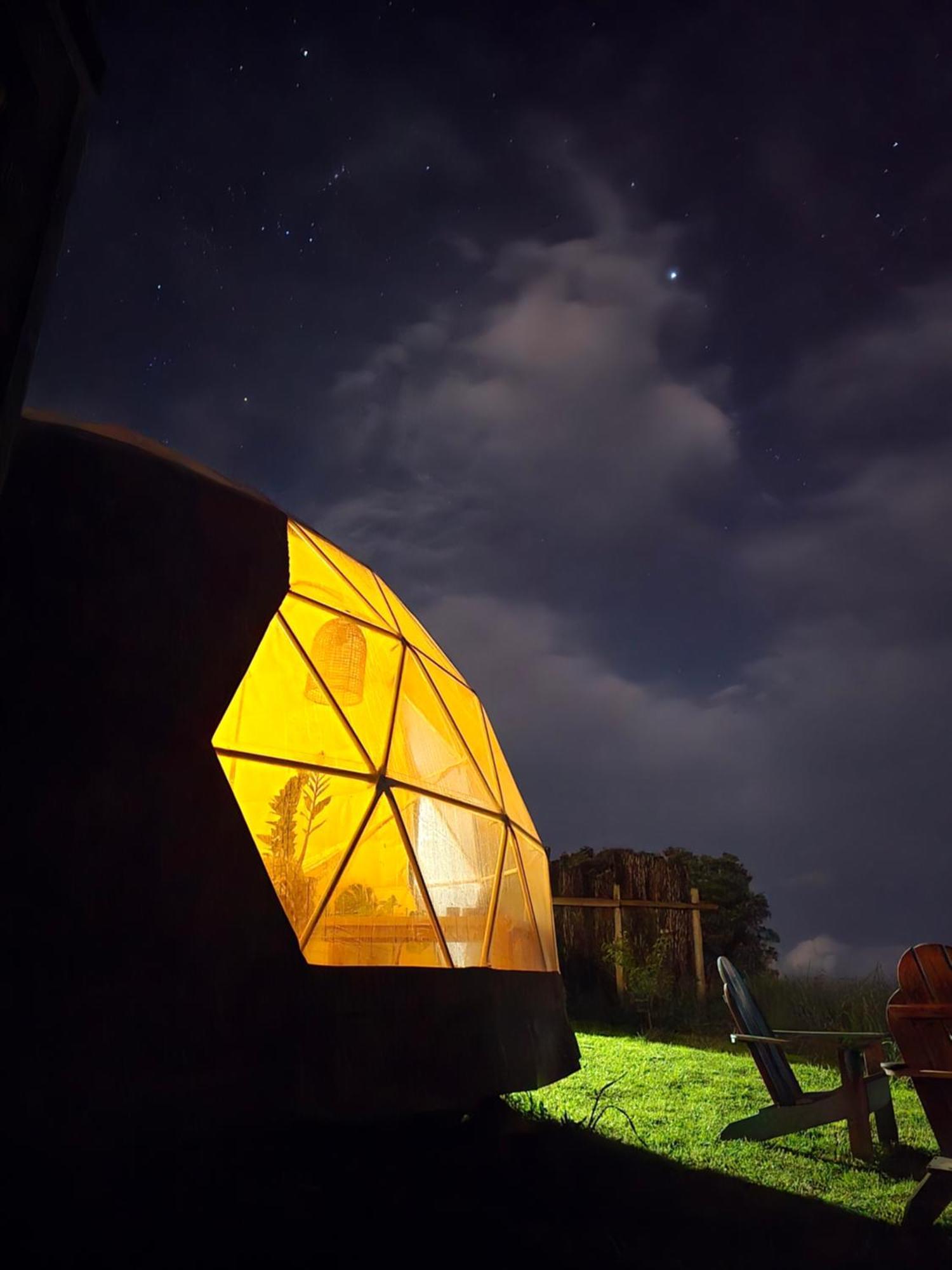 1 Waipu Off-Grid Eco Seaview Geodesic Glamping Dome Hotel Bagian luar foto